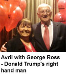 Avril with George Ross