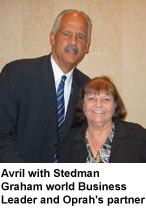 With Stedman Graham - Oprah's partner